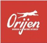 ORIJEN NOURISH AS NATURE INTENDED