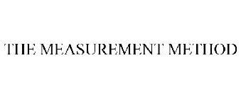 THE MEASUREMENT METHOD