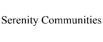 SERENITY COMMUNITIES