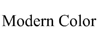 MODERN COLOR
