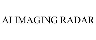 AI IMAGING RADAR