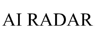 AI RADAR