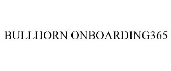 BULLHORN ONBOARDING365