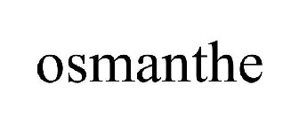 OSMANTHE