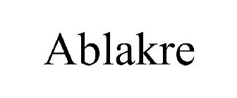 ABLAKRE
