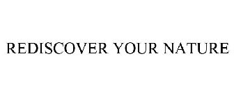 REDISCOVER YOUR NATURE