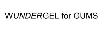 WUNDERGEL FOR GUMS