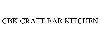 CBK CRAFT BAR KITCHEN