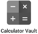 CALCULATOR VAULT