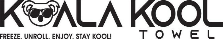 KOALA KOOL FREEZE.UNROLL. ENJOY. STAY KOOL! TOWEL