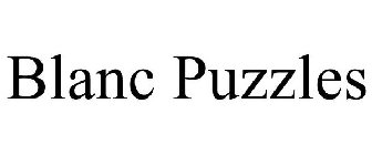 BLANC PUZZLES