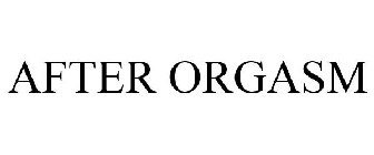 AFTER ORGASM