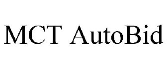 MCT AUTOBID