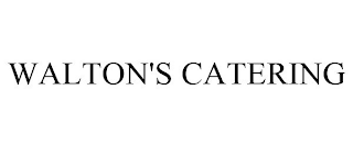 WALTON'S CATERING