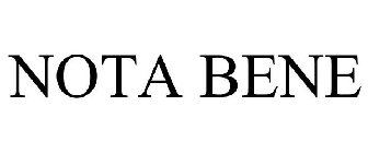NOTA BENE