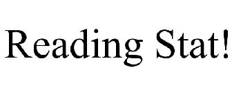 READING STAT!