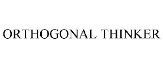 ORTHOGONAL THINKER