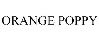 ORANGE POPPY