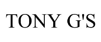 TONY G'S