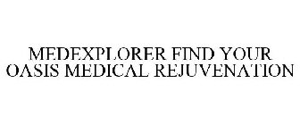 MEDEXPLORER FIND YOUR OASIS MEDICAL REJUVENATION