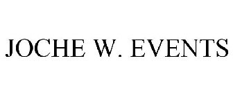 JOCHE W. EVENTS