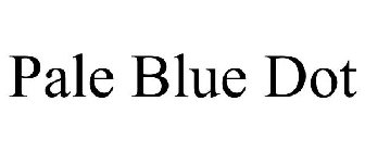 PALE BLUE DOT