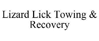 LIZARD LICK TOWING & RECOVERY