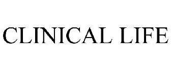 CLINICAL LIFE