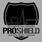 STRENGTHEN YOUR IMMUNITY PROSHIELD TOTAL BODY HEALTH + WELLNESS