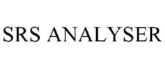 SRS ANALYSER