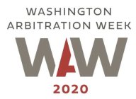 WASHINGTON ARBITRATION WEEK WAW