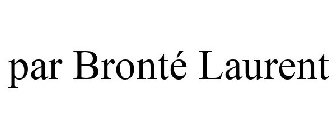 PAR BRONTÉ LAURENT