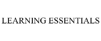 LEARNING ESSENTIALS
