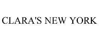 CLARA'S NEW YORK