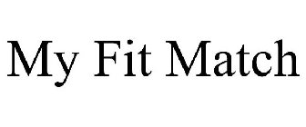 MY FIT MATCH