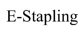 E-STAPLING