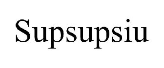 SUPSUPSIU