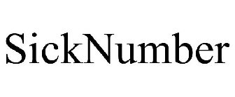 SICKNUMBER