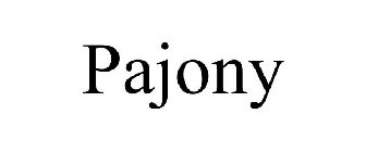PAJONY