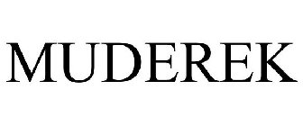 MUDEREK