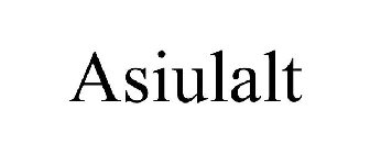 ASIULALT