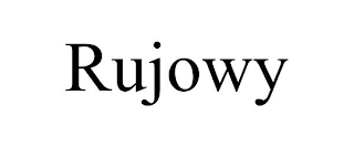 RUJOWY
