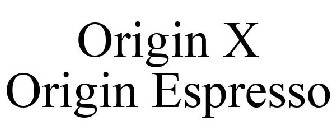 ORIGIN X