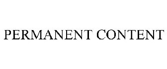 PERMANENT CONTENT