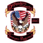 DEFENDERS OF LIBERTY MC SEMPER PROGREDI