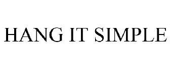 HANG IT SIMPLE