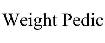 WEIGHT PEDIC
