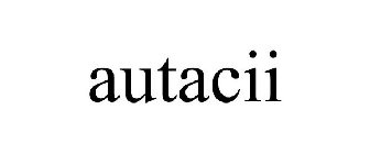 AUTACII