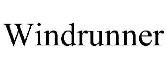 WINDRUNNER