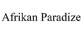 AFRIKAN PARADIZE